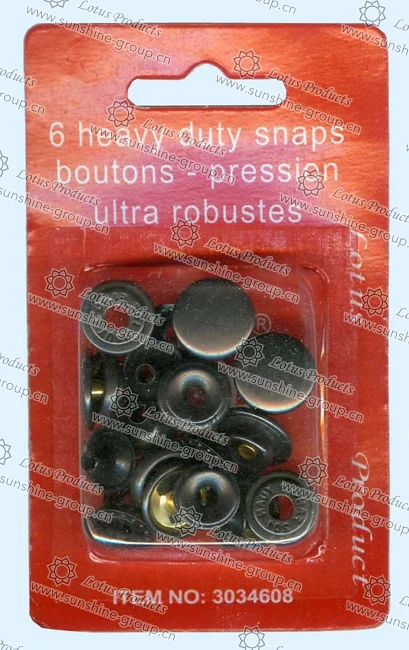 Ningbo sunshine import and export co., ltd. | 15mm brass heavy duty snap button