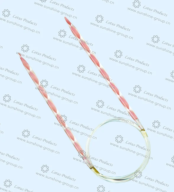 Ningbo sunshine import and export co., ltd. | acrylic circular pin 5mm pink