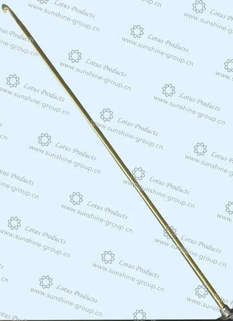Ningbo sunshine import and export co., ltd. | alu afgan hook 14 6.5mm gold