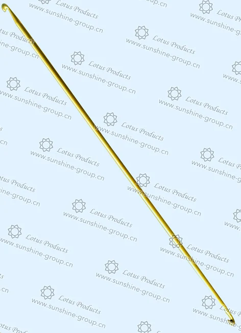 Ningbo sunshine import and export co., ltd. | alu crochet hook 14 golden