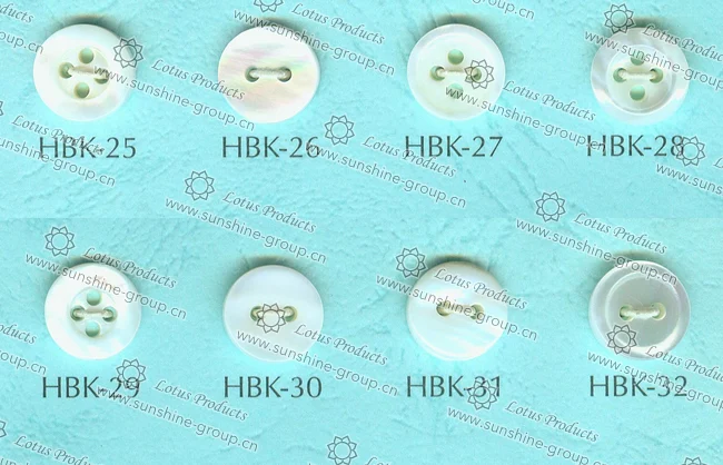 Ningbo sunshine import and export co., ltd. | banana shell button