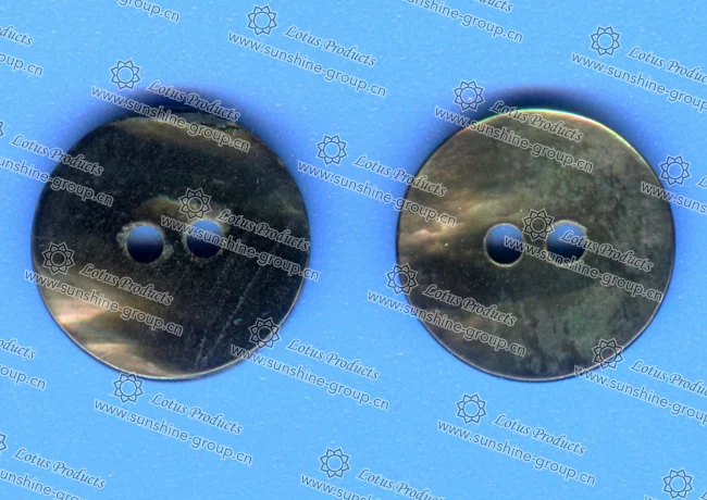 Ningbo sunshine import and export co., ltd. | black butterfly shell button 26l
