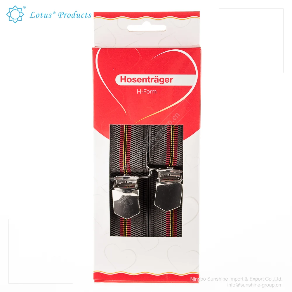 Ningbo sunshine import and export co., ltd. | colorful suspenders adjustable braces