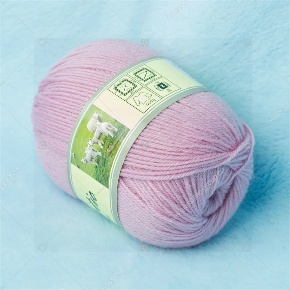 Ningbo sunshine import and export co., ltd. | chinese hand knitting wool yarn crochet yarn for promotion