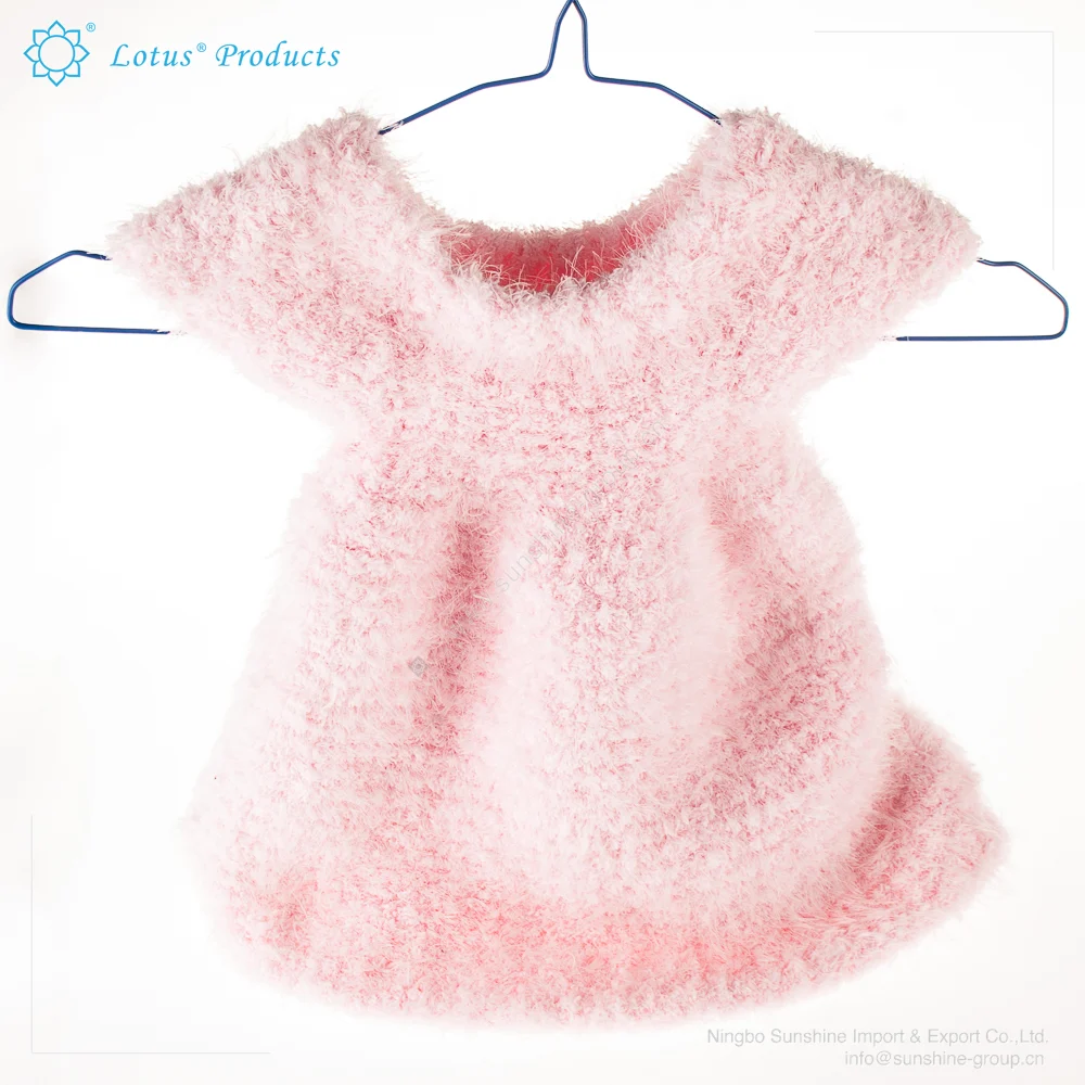 Ningbo sunshine import and export co., ltd. | china supplier 100% polyester space dyed fluffy velvet yarn for knitting socks