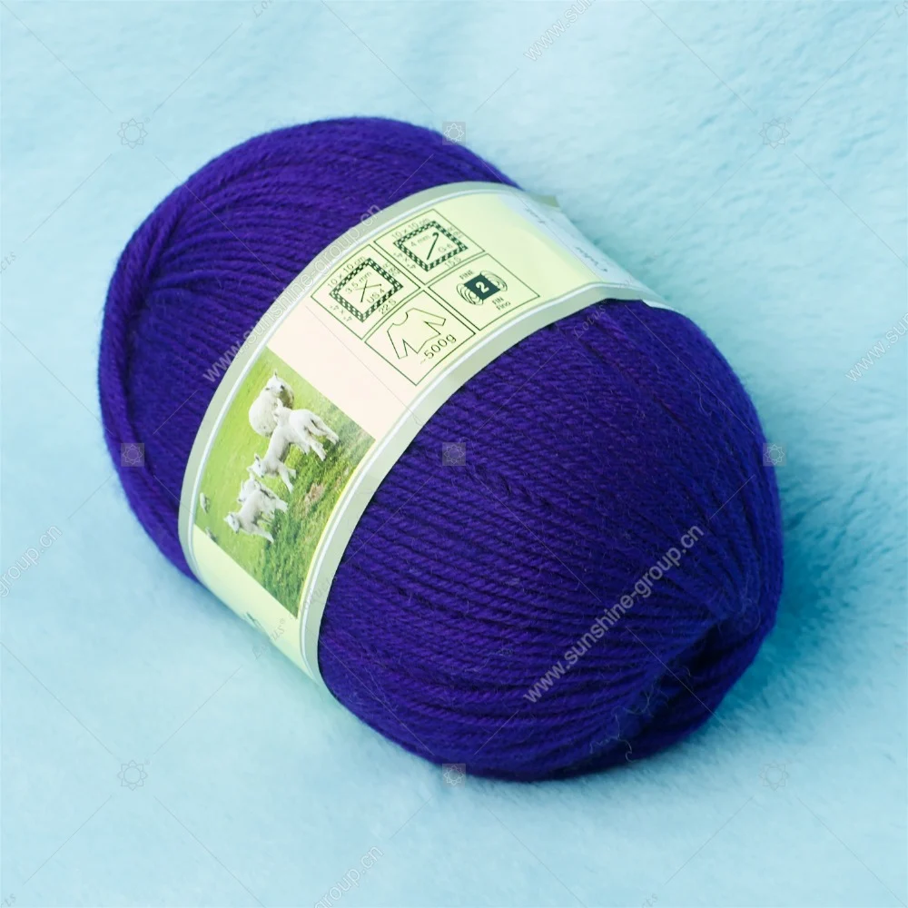 Ningbo sunshine import and export co., ltd. | chinese hand knitting wool yarn crochet yarn for promotion