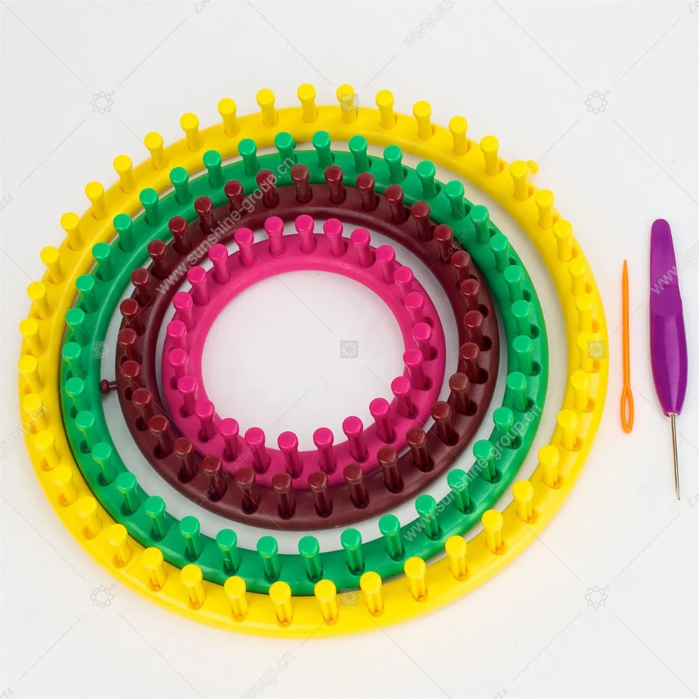 Ningbo sunshine import and export co., ltd. | plastic hand with colorful knitting loom