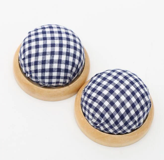 Ningbo sunshine import and export co., ltd. | diy sewing tool home tailors safety handmade needles pin cushion with wood base