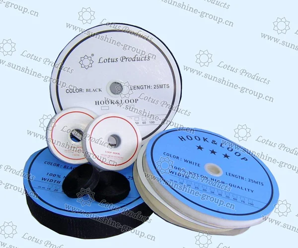 Ningbo sunshine import and export co., ltd. | supply colorful hook and loop fasteners hook & loop