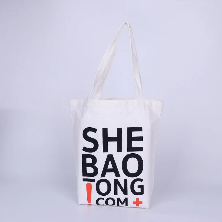 Ningbo sunshine import and export co., ltd. | eco-friendly shopping canvas bag white canvas tote bag for promotion