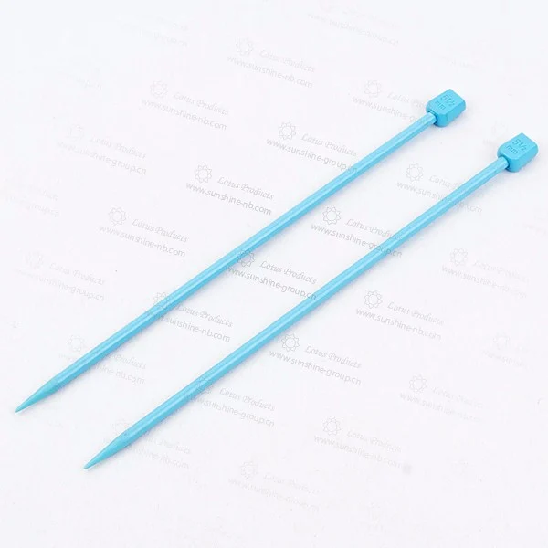 Ningbo sunshine import and export co., ltd. | plastic knitting needle single point sewing accessories knitting needle