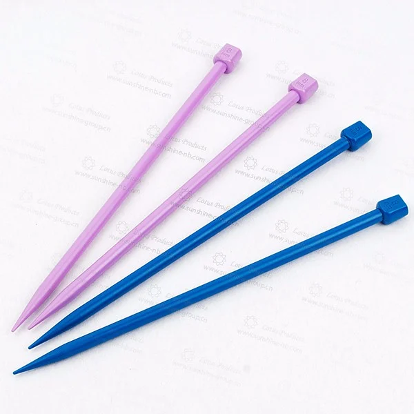 Ningbo sunshine import and export co., ltd. | sewing accessories knitting needle with plastic material