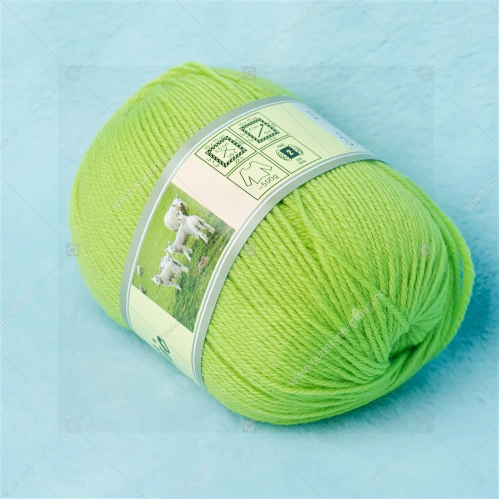 Ningbo sunshine import and export co., ltd. | chinese hand knitting wool yarn crochet yarn for promotion