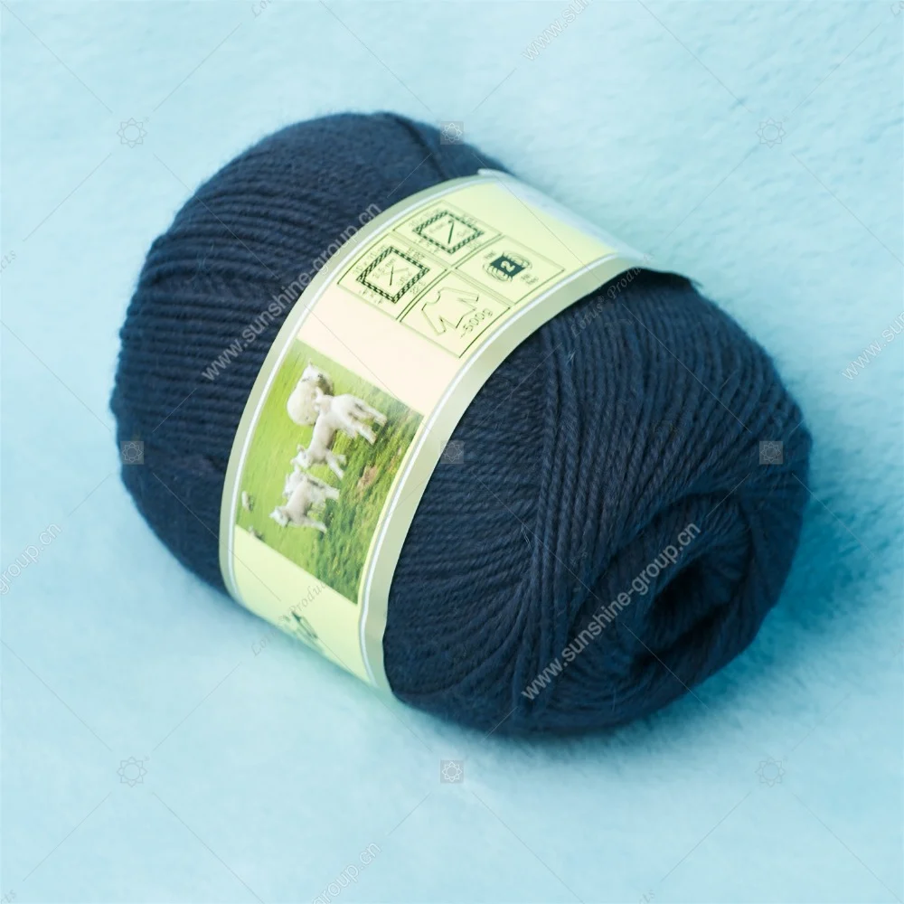 Ningbo sunshine import and export co., ltd. | chinese knitting yarn for hand durable wool yarn for promotion