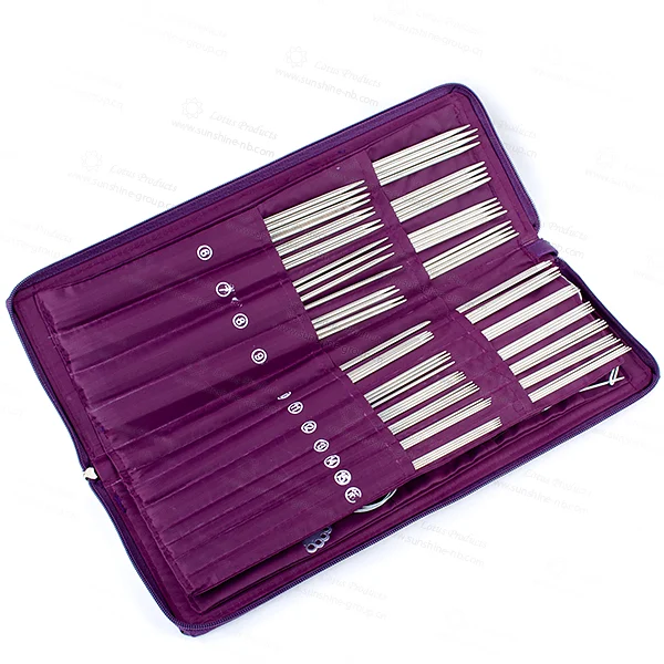 Ningbo sunshine import and export co., ltd. | double points alu needle set