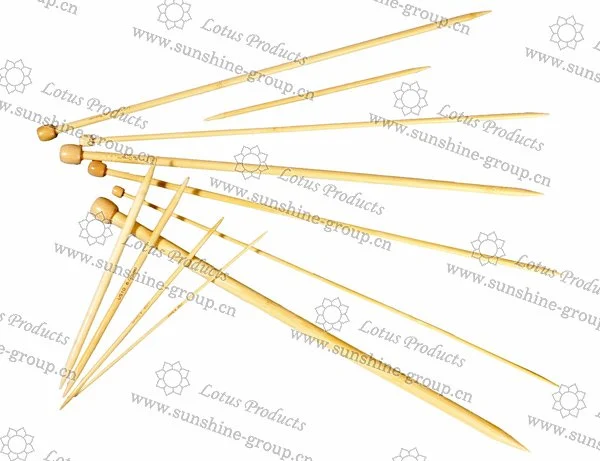 Ningbo sunshine import and export co., ltd. | single point bamboo knitting needles sets