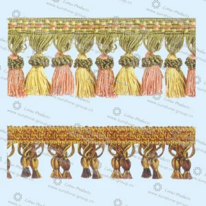 Ningbo sunshine import and export co., ltd. | curtain tassel fringe trimming 009