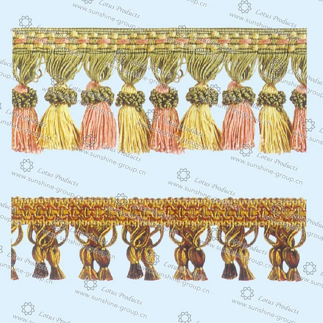 Ningbo sunshine import and export co., ltd. | curtain tassel fringe trimming 009