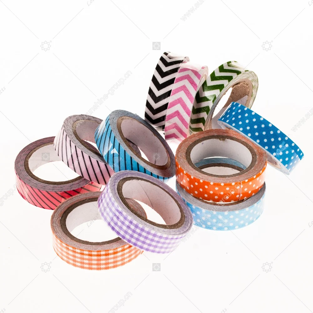 Ningbo sunshine import and export co., ltd. | fabric tape masking tape craft tape for gift decoration for promotion
