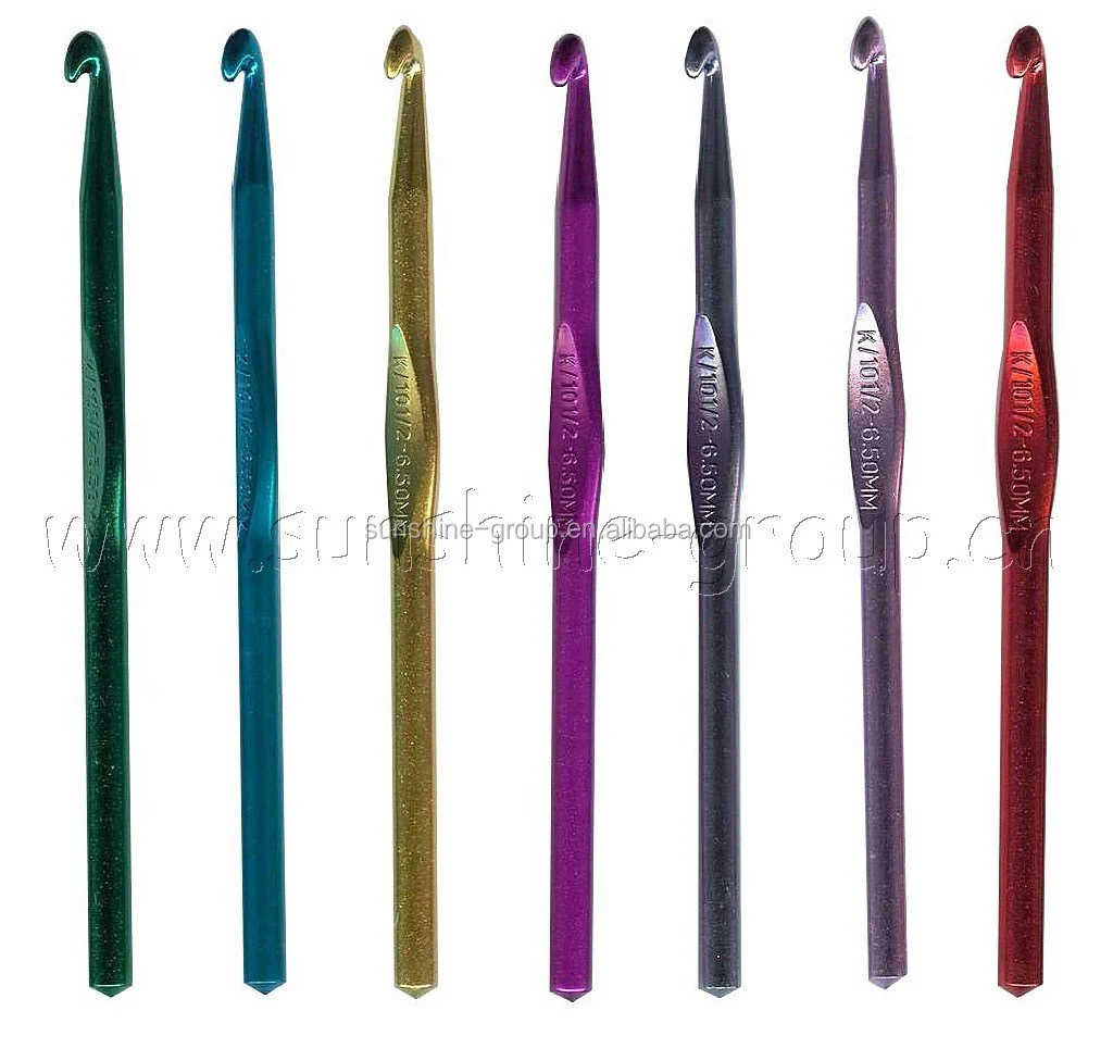 Ningbo sunshine import and export co., ltd. | aluminum crochet hook with custom color