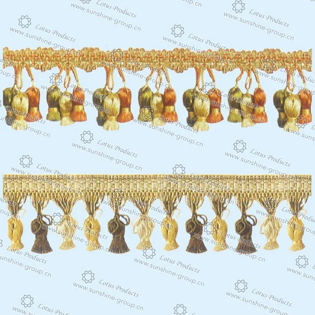 Ningbo sunshine import and export co., ltd. | curtain tassel fringe trimming 010