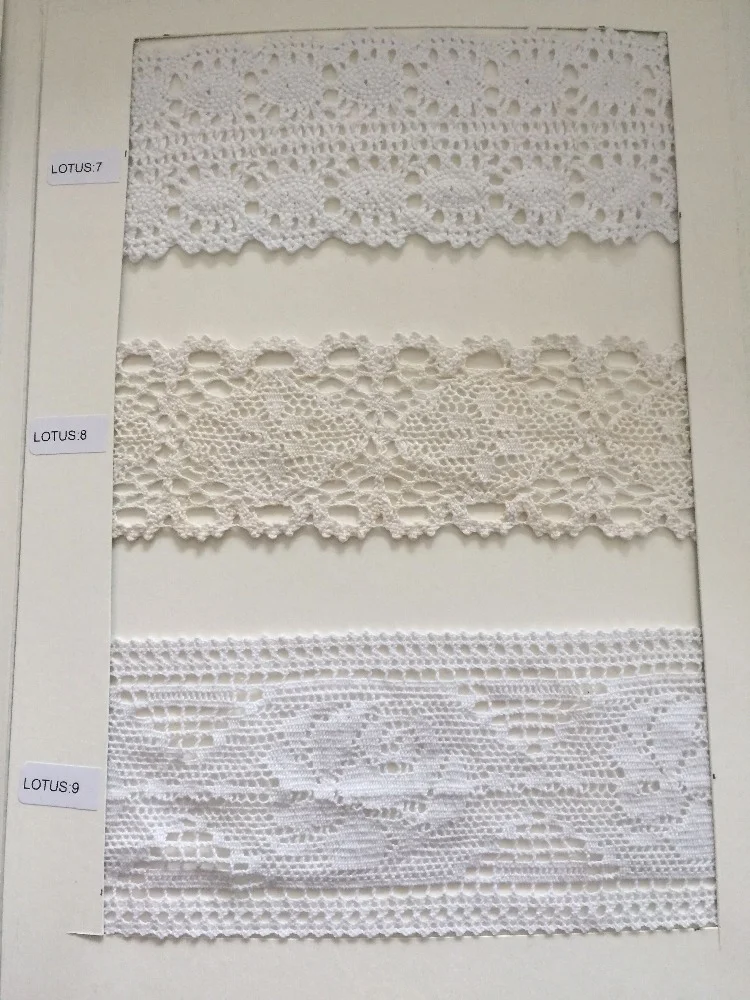 Ningbo sunshine import and export co., ltd. | white flower bordered jacquard stretch lace fabrics-033