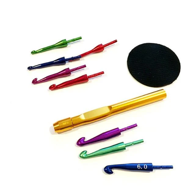 Ningbo sunshine import and export co., ltd. | 8head+1handle head changed crochet hook set