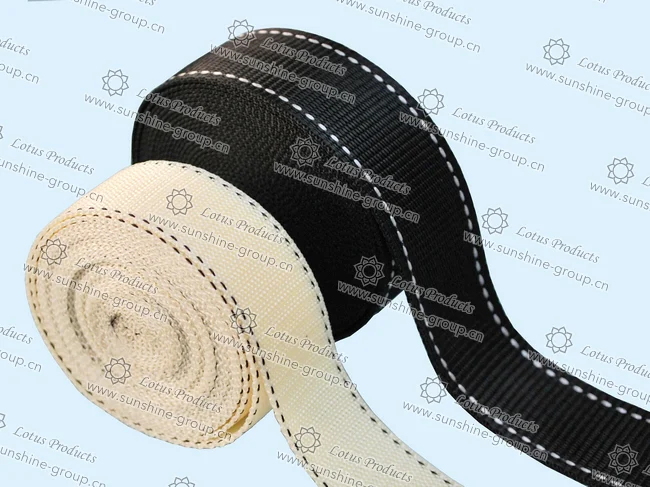 Ningbo sunshine import and export co., ltd. | pp webbing black&white