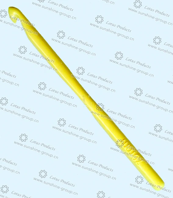 Ningbo sunshine import and export co., ltd. | plastic crochet hook 7.0mm yellow