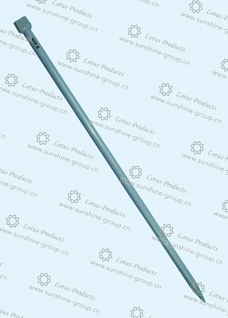 Ningbo sunshine import and export co., ltd. | plastic knitting needle us13 9.0mm grey