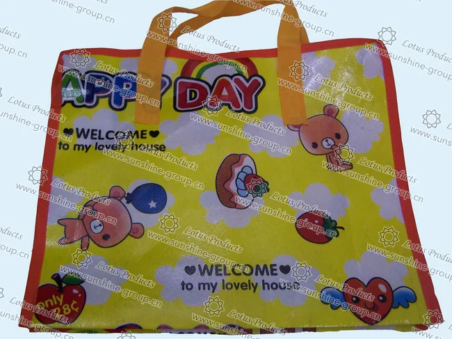 Ningbo sunshine import and export co., ltd. | shopping bags 33.3cm x 12.4cm x 27.7cm a