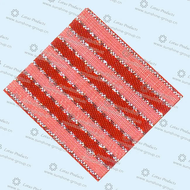 Ningbo sunshine import and export co., ltd. | organza ribbon sample card a-032