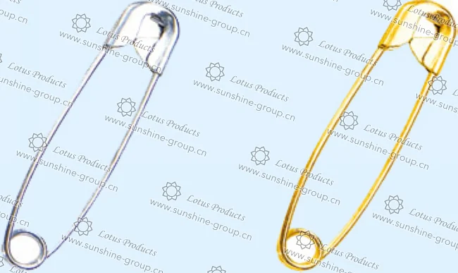 Ningbo sunshine import and export co., ltd. | brass safety pin 28mmx0.65mm