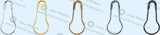Ningbo sunshine import and export co., ltd. | safety pin gourd 21.5mmx0.7mm