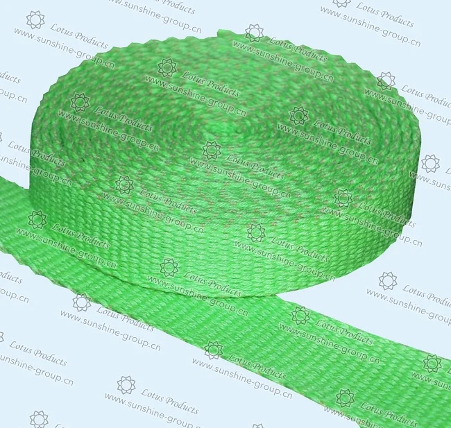 Ningbo sunshine import and export co., ltd. | cotton webbing green