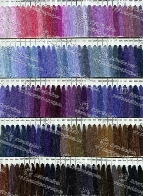 Ningbo sunshine import and export co., ltd. | sewing thread colour card 4