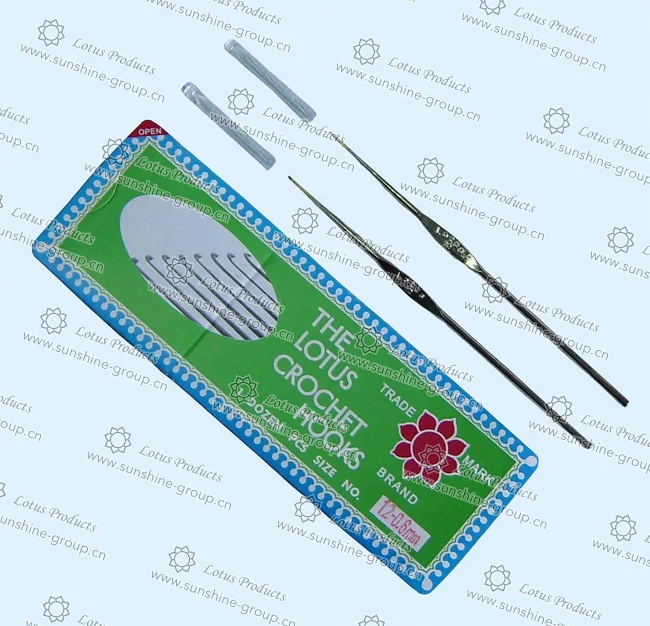 Ningbo sunshine import and export co., ltd. | steel crochet hook blister lotus 1