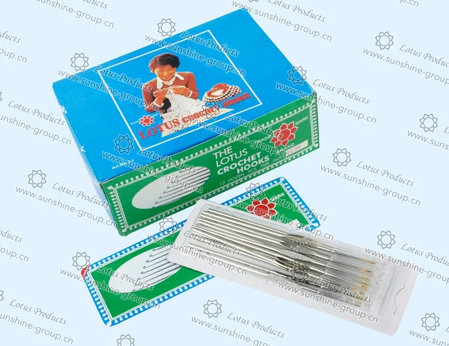Ningbo sunshine import and export co., ltd. | steel crochet hook lotus