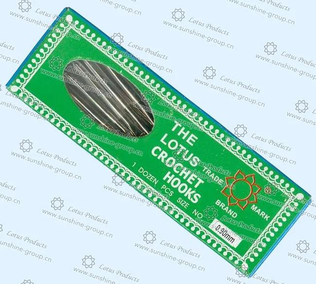 Ningbo sunshine import and export co., ltd. | steel crochet hook paperbox lotus