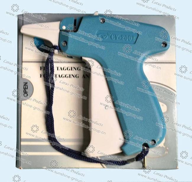 Ningbo sunshine import and export co., ltd. | tag gun cy2002 blue box