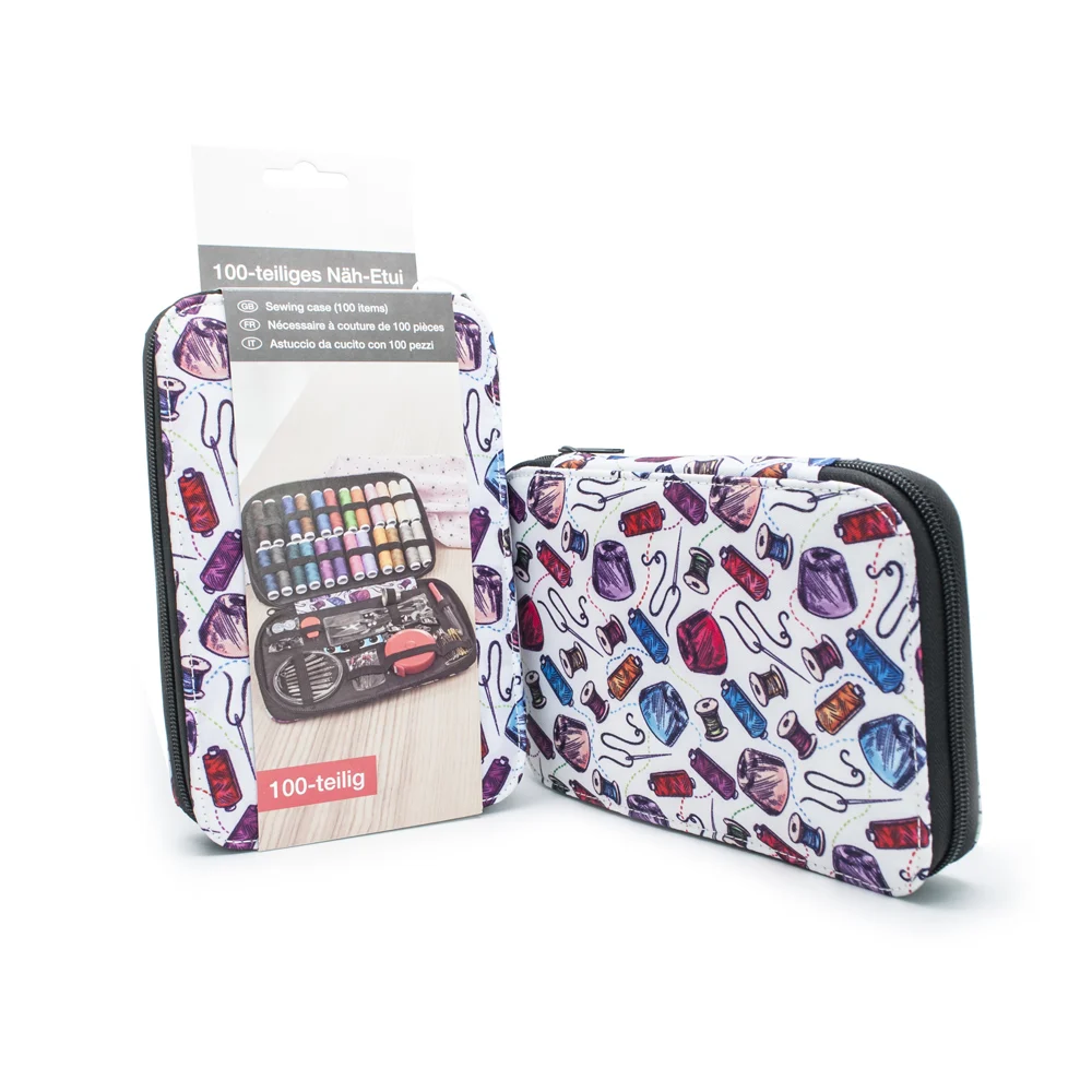Ningbo sunshine import and export co., ltd. | 100etui sewing craft merceria set kurzwaren sewing set haberdashery customer