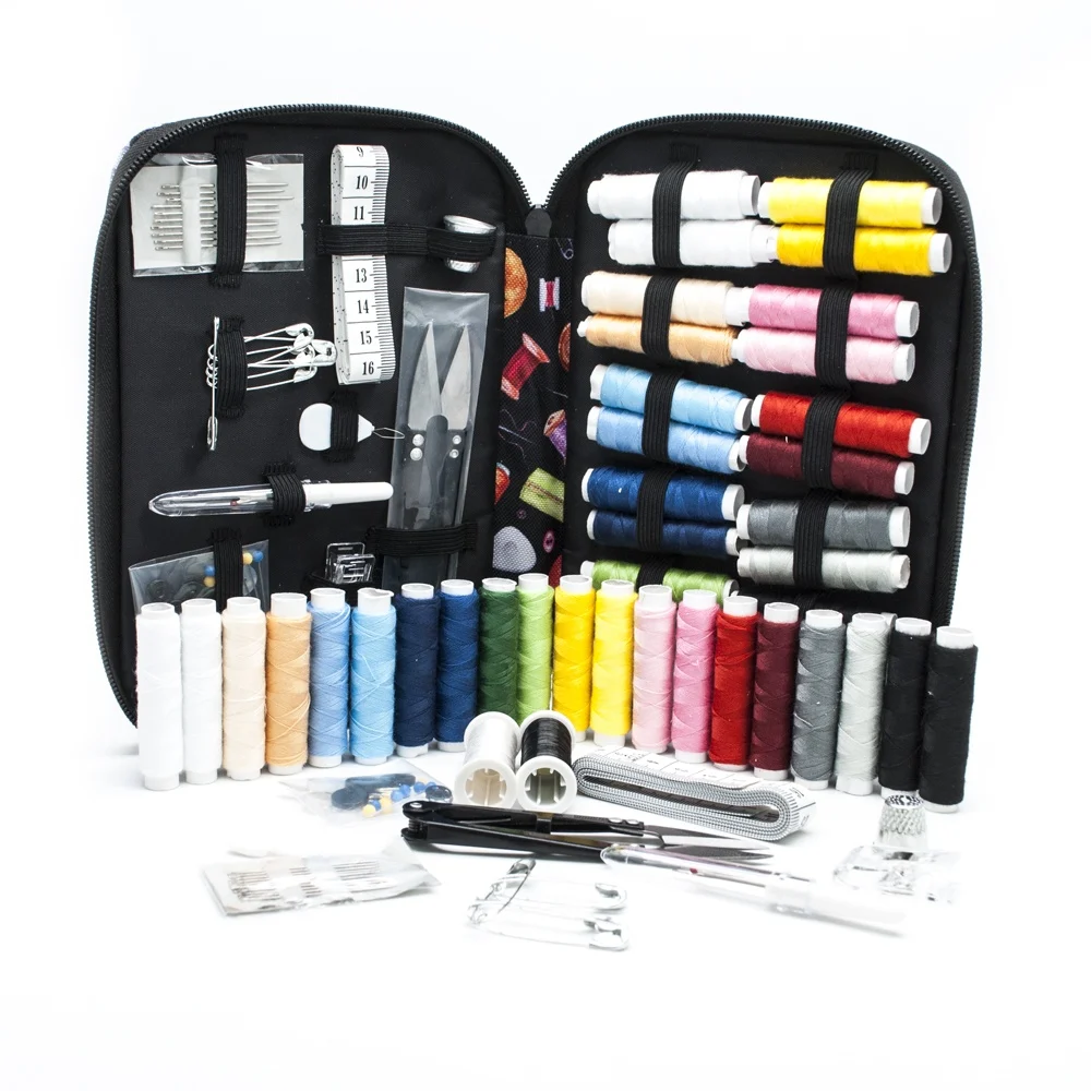 Ningbo sunshine import and export co., ltd. | 65pcs sewing bag merceria set kurzwaren sewing set haberdashery travel sewing