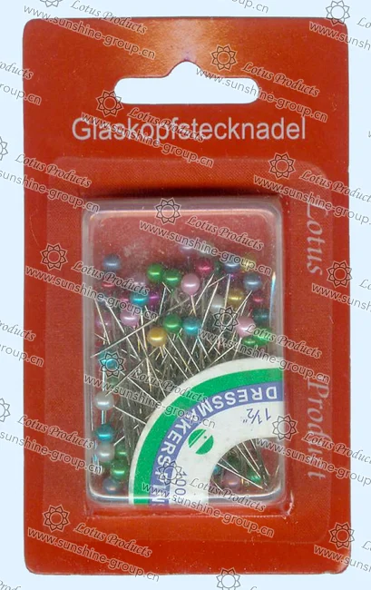 Ningbo sunshine import and export co., ltd. | pearl head pins with plastic box packing